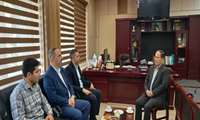نشست ریاست پارک با مدیر کل امور مالیاتی استان همدان
